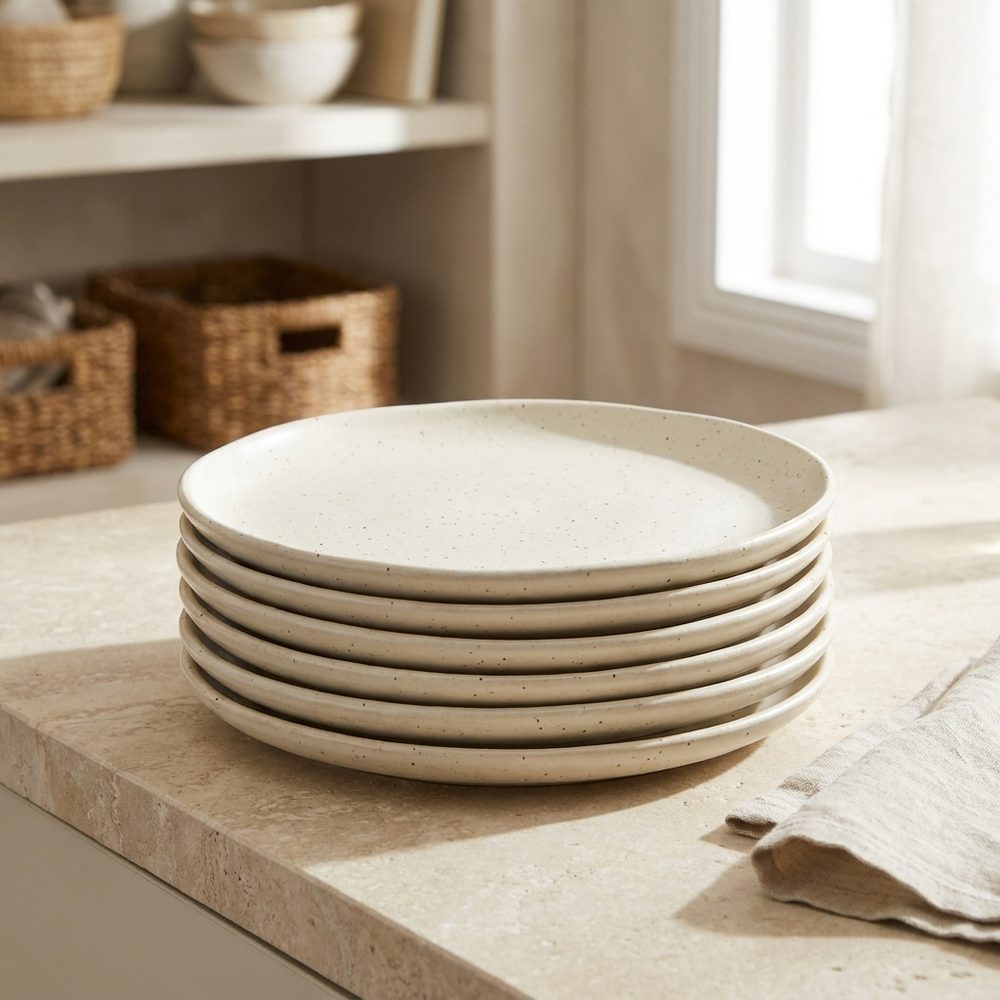 Speckled Stoneware Dinner Set
